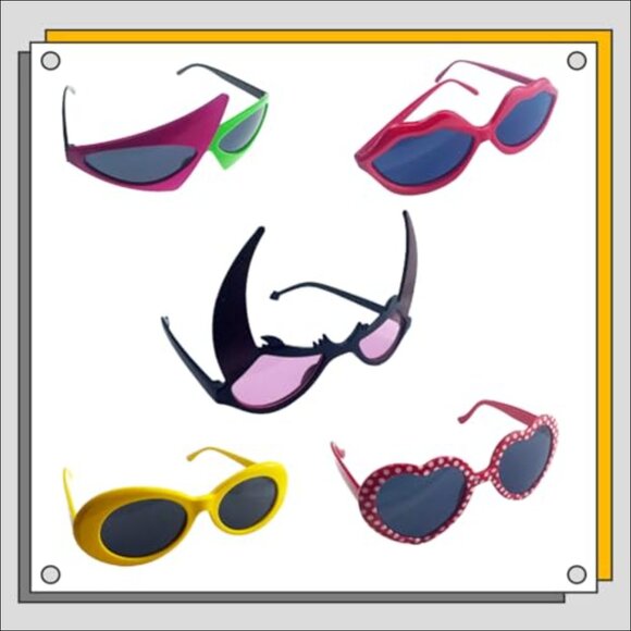 16 Pack Funny Sunglasses Novelty Party Glasses Masks for Adults